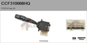 HQ CCF310068HQ - Conmutador Luces TOYOTA