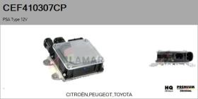 PSA CEF410307CP - ECU NUEVO ORIG. PSA Type 12V