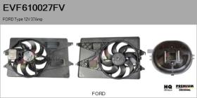 FORD-VOLVO-SAAB EVF610027FV - ELECTRO-VENTILADOR