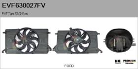 FORD-VOLVO-SAAB EVF630027FV - ELECTRO-VENTILADORES