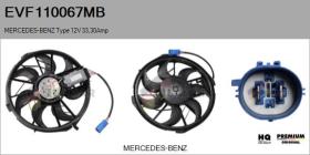 MERCEDES BENZ EVF110067MB - ELECTRO-VENTILADORES