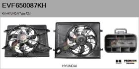 HYUNDAI-KIA EVF650087KH - ELECTRO-VENTILADORES