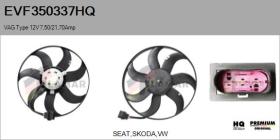 HQ EVF350337HQ - ELECTRO-VENTILADORES