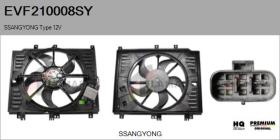 SSANGYONG EVF210008SY - ELECTRO-VENTILADORES