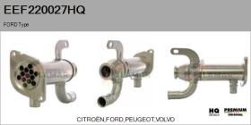 HQ EEF220027HQ - Elemento enfriador,reciclaje gases escape