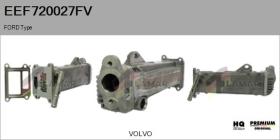 FORD-VOLVO-SAAB EEF720027FV - Elemento enfriador,reciclaje gases escape