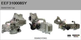 SSANGYONG EEF310008SY - Elemento enfriador,reciclaje gases escape