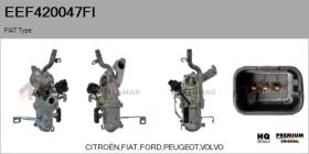 FIAT EEF420047FI - Elemento enfriador,reciclaje gases escape