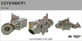 FIAT EEF610047FI - Elemento enfriador,reciclaje gases escape