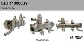 SSANGYONG EEF110008SY - Elemento enfriador,reciclaje gases escape