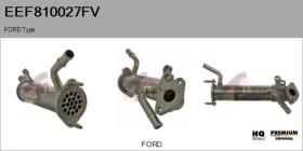 FORD-VOLVO-SAAB EEF810027FV - Elemento enfriador,reciclaje gases escape