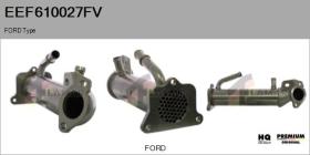 FORD-VOLVO-SAAB EEF610027FV - Elemento enfriador,reciclaje gases escape