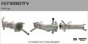 FORD-VOLVO-SAAB EEF920027FV - Elemento enfriador,reciclaje gases escape