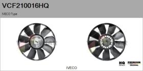 HQ VCF210016HQ - Embrague ventilador