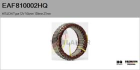 HQ EAF810002HQ - ESTATOR NUEVO HITACHI Type 12V 104,00mm 139,00mm 27,00mm