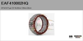 HQ EAF410002HQ - ESTATOR NUEVO HITACHI Type 12V 94,80mm 128,00mm 26,00mm