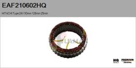 HQ EAF210602HQ - ESTATOR NUEVO HITACHI Type 24V 93,00mm 128,00mm 25,00mm