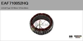 HQ EAF710052HQ - ESTATOR NUEVO LUCAS Type 12V 90,00mm 127,00mm 26,00mm