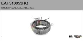 HQ EAF310053HQ - ESTATOR NUEVO MITSUBISHI Type 12V 94,80mm 128,00mm 26,00mm