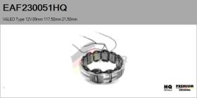 HQ EAF230051HQ - ESTATOR NUEVO VALEO Type 12V 89,00mm 117,50mm 21,50mm