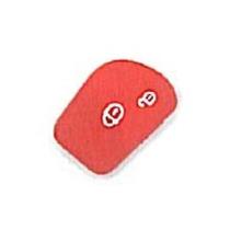 APP FD-CTR-C01 - Funda CITROEN fijo 2 botones ROJA