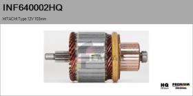 HQ INF640002HQ - INDUCIDO NUEVO HITACHI Type 12V 103,00mm