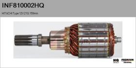 HQ INF810002HQ - INDUCIDO NUEVO HITACHI Type 12V 21G 159,00mm