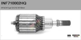 HQ INF710002HQ - INDUCIDO NUEVO HITACHI Type 12V 21G 167,50mm