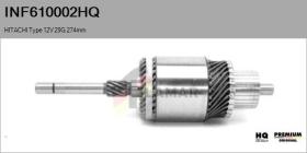 HQ INF610002HQ - INDUCIDO NUEVO HITACHI Type 12V 29G 274,00mm