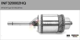 HQ INF320002HQ - INDUCIDO NUEVO HITACHI Type 12V 33G 207,00mm