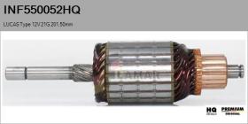 HQ INF550052HQ - INDUCIDO NUEVO LUCAS Type 12V 21G 201,50mm