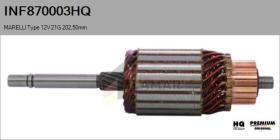 HQ INF870003HQ - INDUCIDO NUEVO MARELLI Type 12V 21G 202,50mm