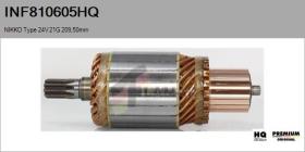 HQ INF810605HQ - INDUCIDO NUEVO NIKKO Type 24V 21G 209,50mm