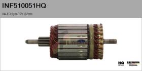 HQ INF510051HQ - INDUCIDO NUEVO VALEO Type 12V 112,00mm