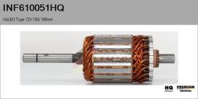 HQ INF610051HQ - INDUCIDO NUEVO VALEO Type 12V 19G 189,00mm