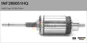 HQ INF280051HQ - INDUCIDO NUEVO VALEO Type 12V 25G 310,00mm