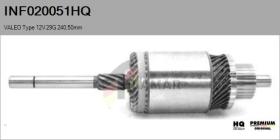 HQ INF020051HQ - INDUCIDO NUEVO VALEO Type 12V 29G 240,50mm