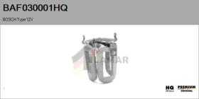 HQ BAF030001HQ - INDUCTORES NUEVO BOSCH Type 12V