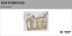 HQ BAF910601HQ - INDUCTORES NUEVO BOSCH Type 24V