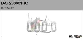 HQ BAF230601HQ - INDUCTORES NUEVO BOSCH Type 24V