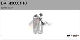 HQ BAF430601HQ - INDUCTORES NUEVO BOSCH Type 24V