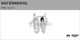 HQ BAF830003HQ - INDUCTORES NUEVO MARELLI Type 12V