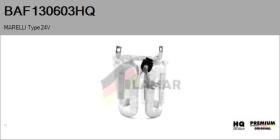 HQ BAF130603HQ - INDUCTORES NUEVO MARELLI Type 24V