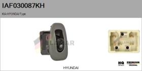 HYUNDAI-KIA IAF030087KH - Interruptor, elevalunas