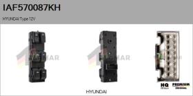 HYUNDAI-KIA IAF570087KH - Interruptor, elevalunas