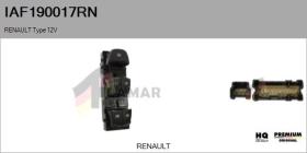 RENAULT NISSAN IAF190017RN - Interruptor, elevalunas