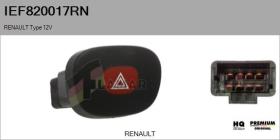 RENAULT NISSAN IEF820017RN - Interruptor intermitente de aviso