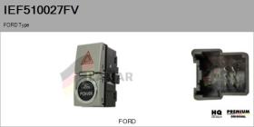 FORD-VOLVO-SAAB IEF510027FV - Interruptor intermitente de aviso