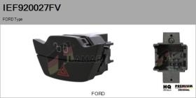 FORD-VOLVO-SAAB IEF920027FV - Interruptor intermitente de aviso