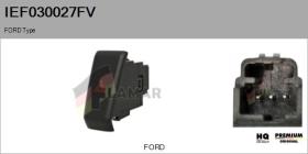 FORD-VOLVO-SAAB IEF030027FV - Interruptor intermitente de aviso